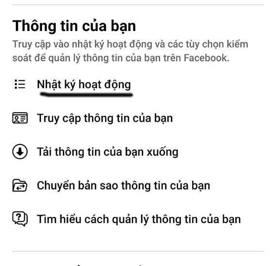 Nhấn vào Lượt tương tác > Thích và cảm xúc