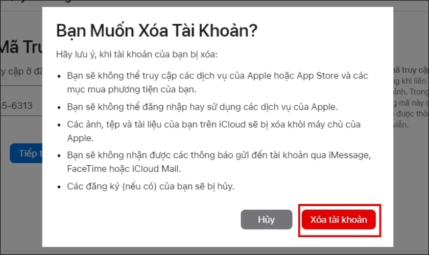 Nhập lại đoạn mã gồm 12 số đã lưu phía trên, và chọn Tiếp tục