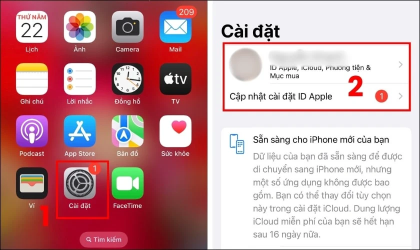 Cách gỡ bỏ ID Apple cũ khi có mật khẩu