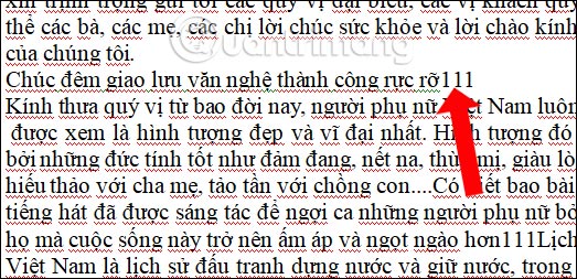 Tìm kiếm ký tự xuống dòng