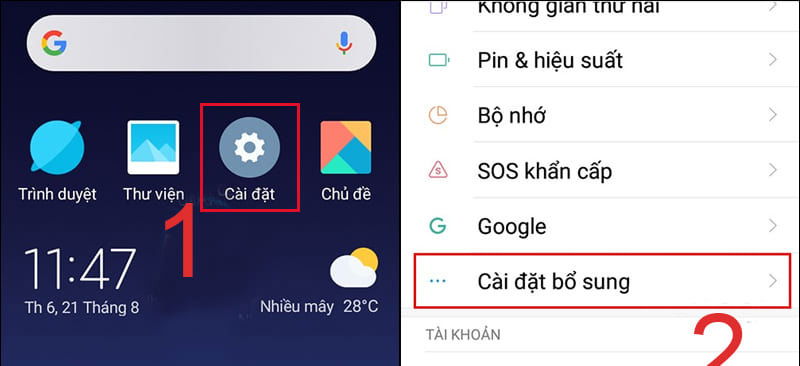 Nắm cách xóa ứng dụng oppo khi dùng tính năng gỡ cài đặt