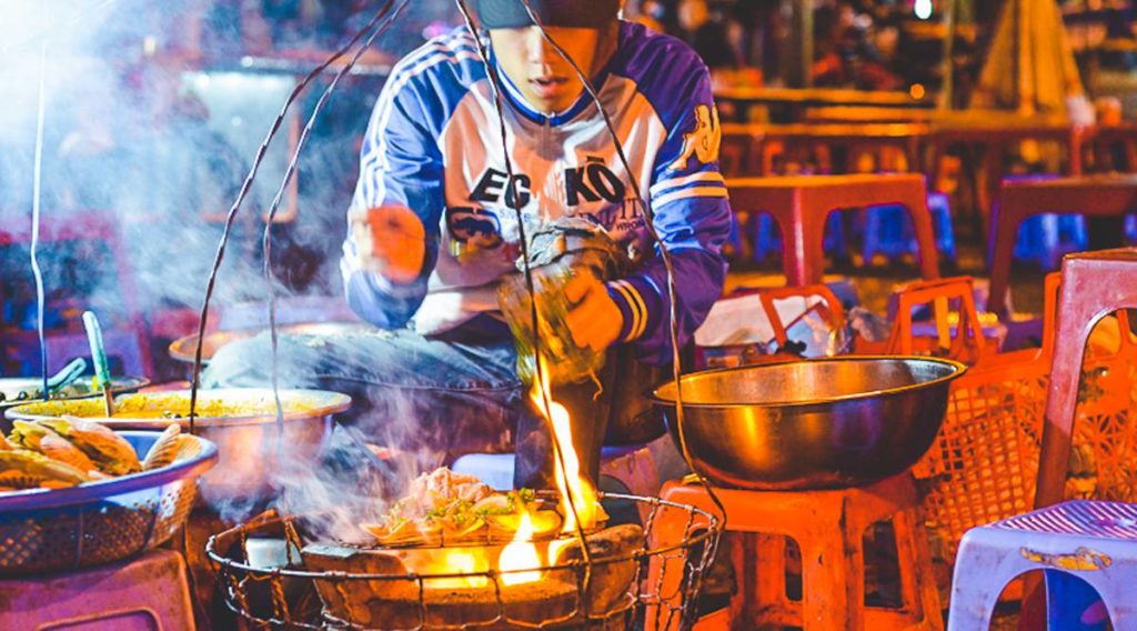 street food in Dalat