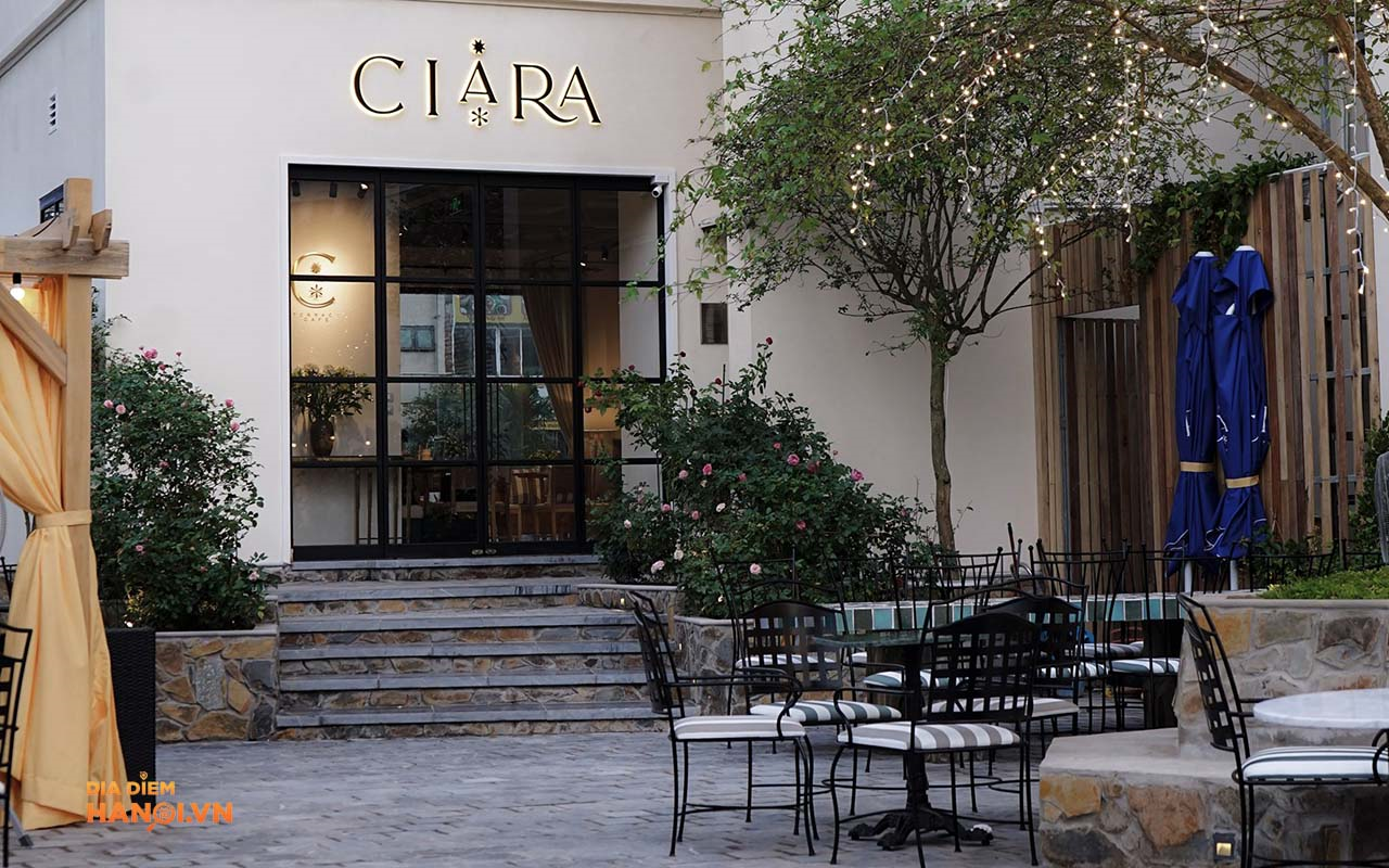 Ciara Terrace Cafe quán cafe hẹn hò riêng tư