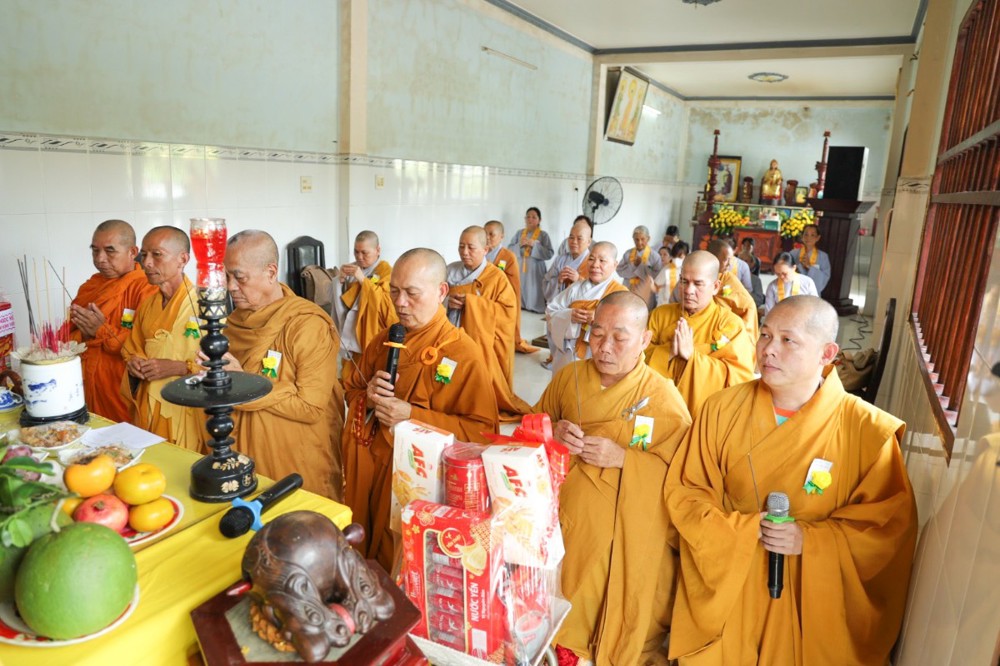 Hậu Giang: Chùa Giác Long trang nghiêm tổ chức lễ húy kỵ lần thứ 30 của cố Hòa thượng thượng Thiện hạ Huệ