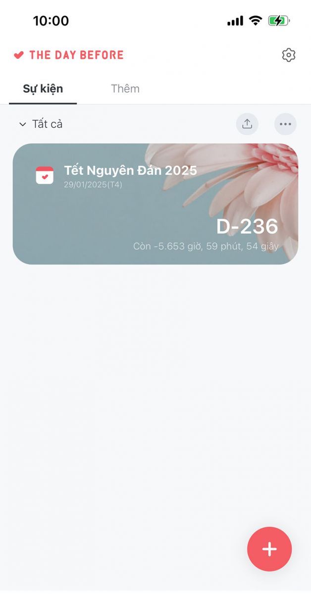 Cách đếm ngược thời gian đến Tết Nguyên Đán 2025 trên iPhone