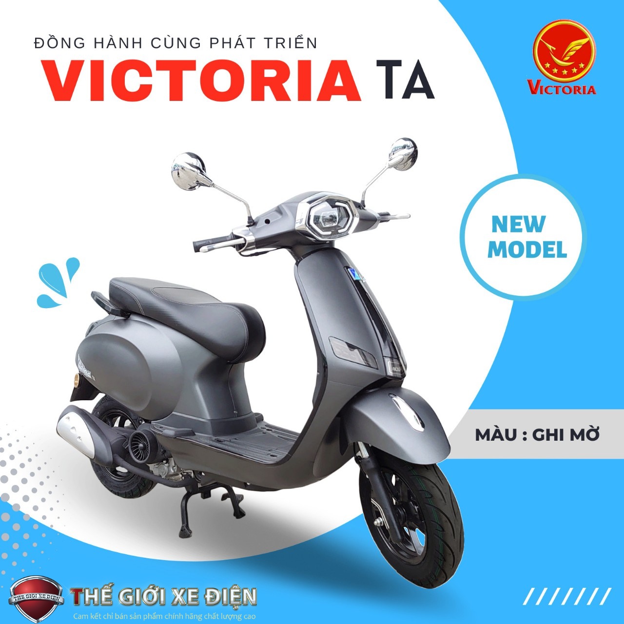 Xe ga 50cc Victoria TA Việt Nhật