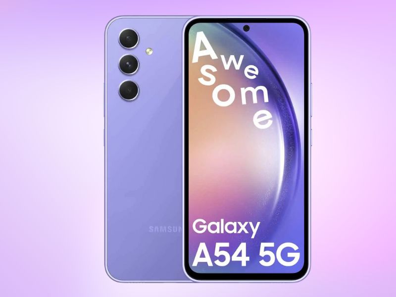 Điện thoại Samsung Galaxy A54 5G (8GB+128GB) màu tím 