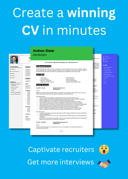 CV builder