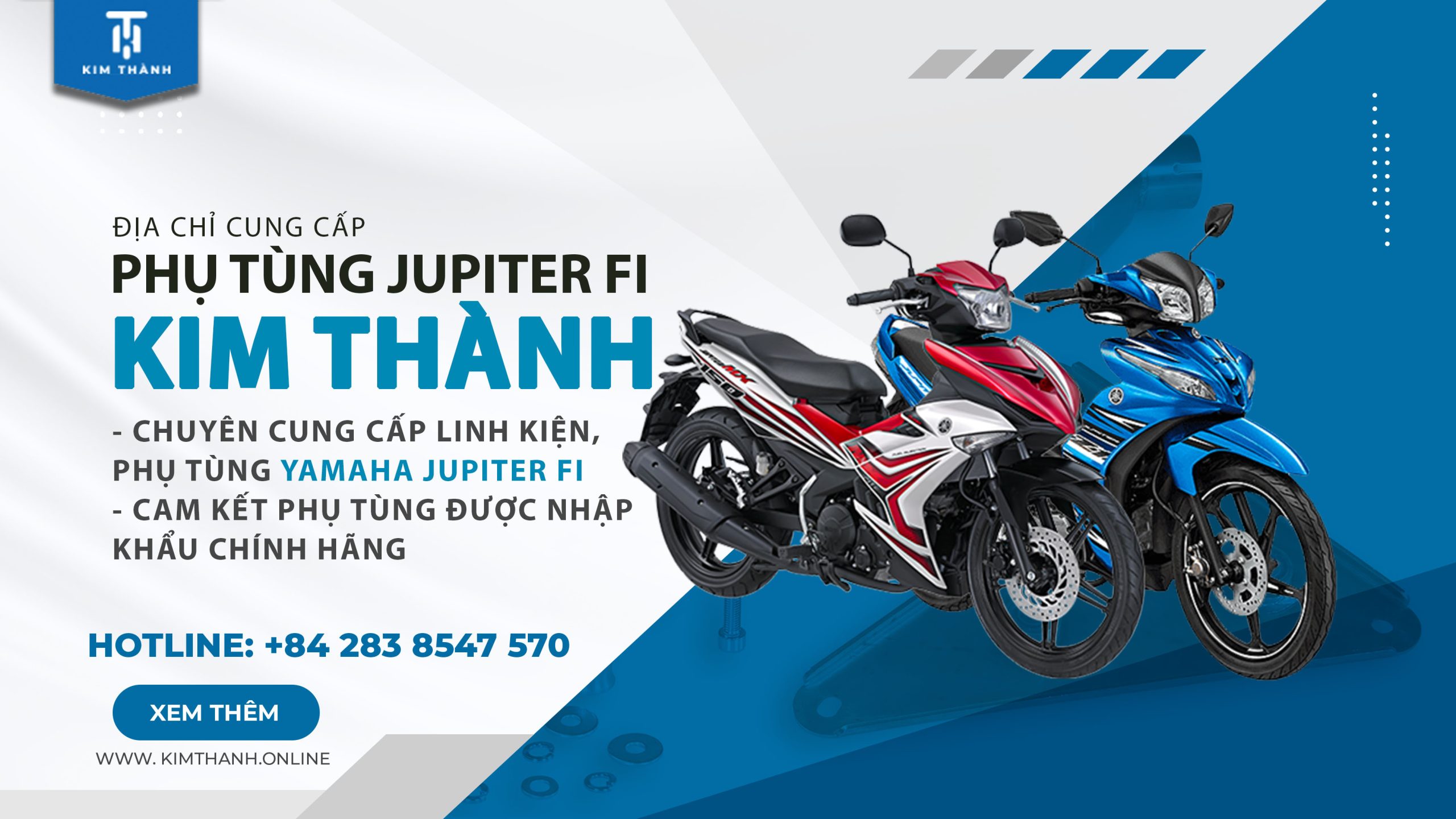 Kim Thành - Địa chỉ cung cấp phụ tùng xe Jupiter Fi 2015 chất lượng giá rẻ