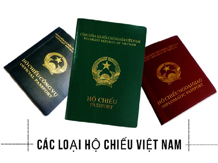 các loại hộ chiếu việt nam