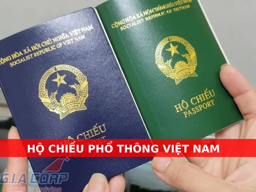 hộ chiếu phổ thông việt nam mẫu cũ và mẫu mới