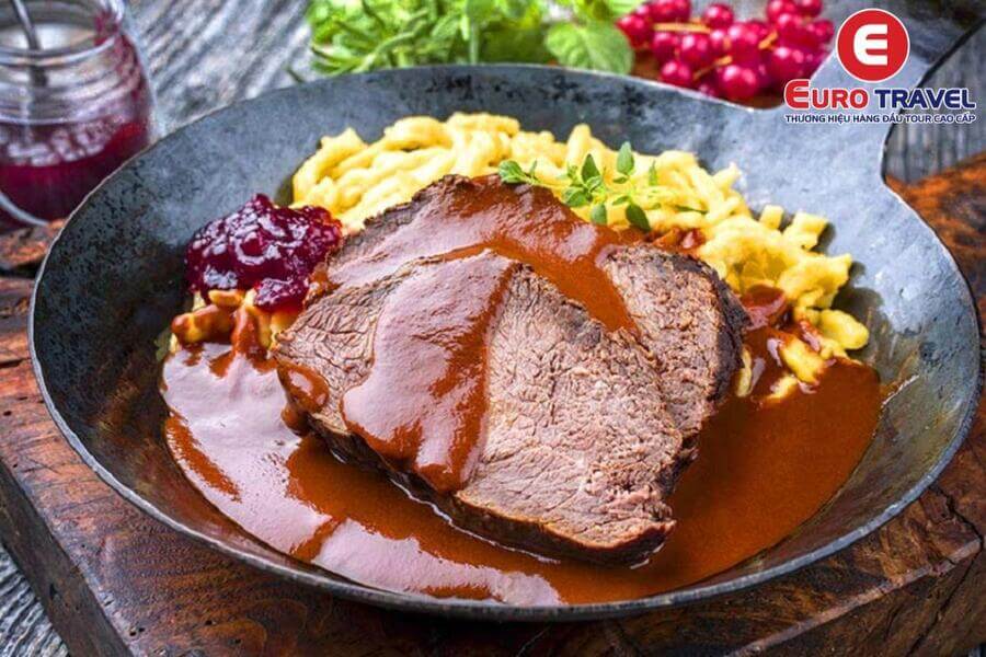 Món ăn Châu Âu Sauerbraten - Món ăn đến từ Đức