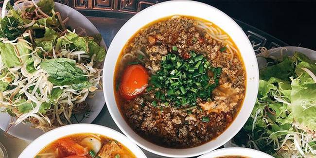 Bún rạm Phù Mỹ ngon và lạ