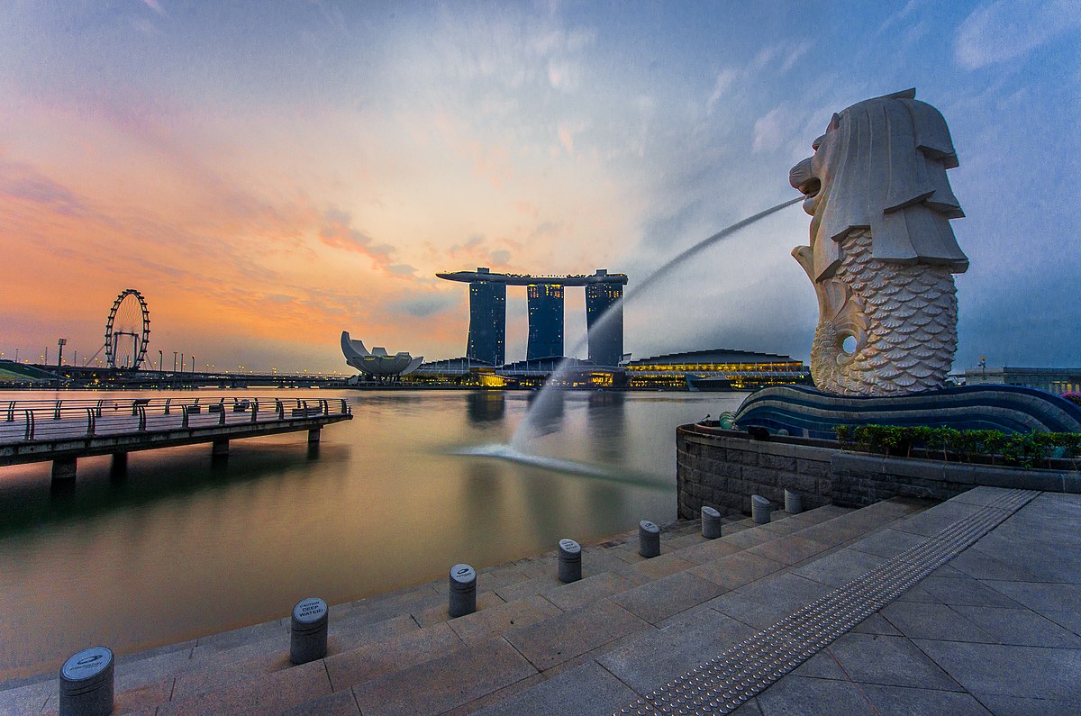 Tour Singapore - Merlion Park