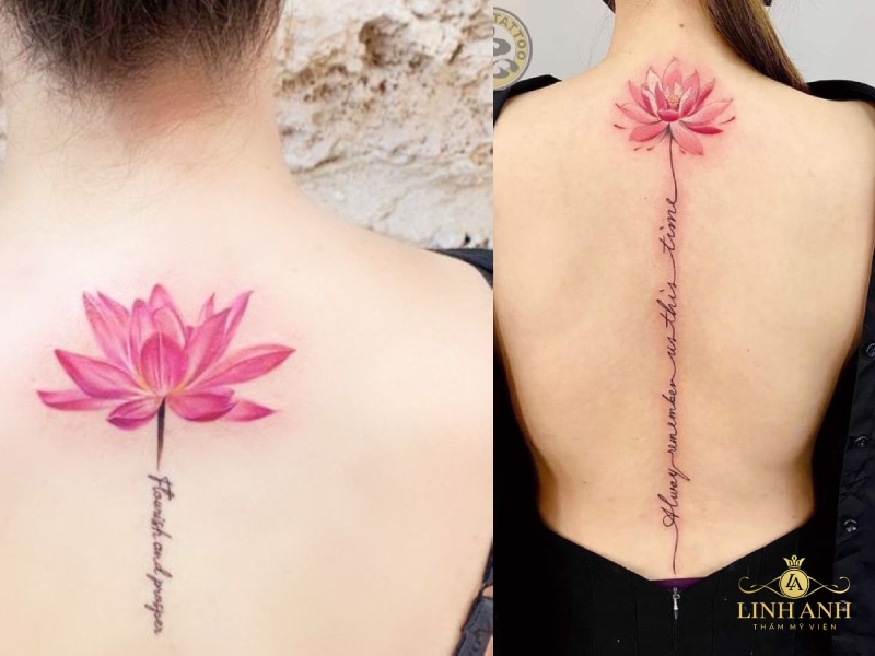 tattoo chữ đẹp cho nữ mini