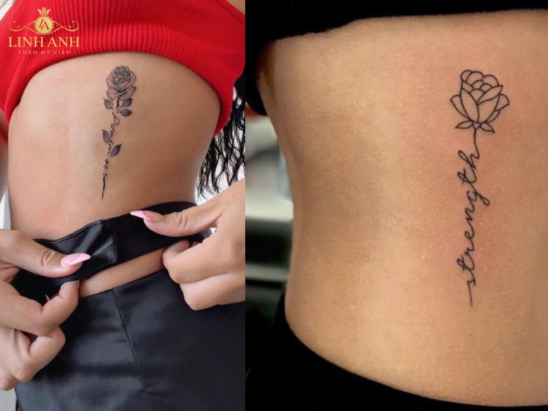 mẫu tattoo chữ đẹp cho nữ