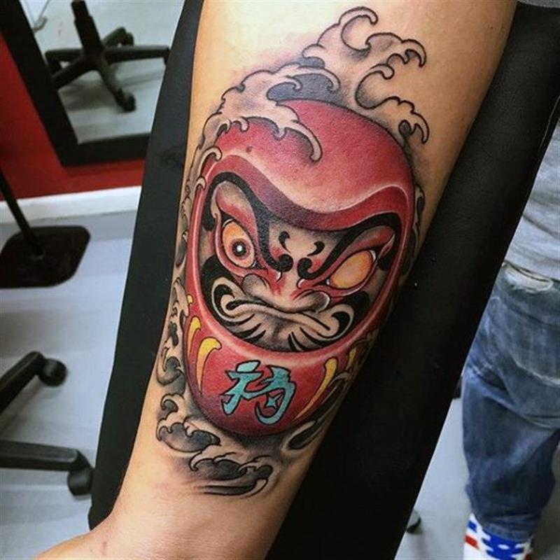 Hình xăm Daruma có ý nghĩa gì