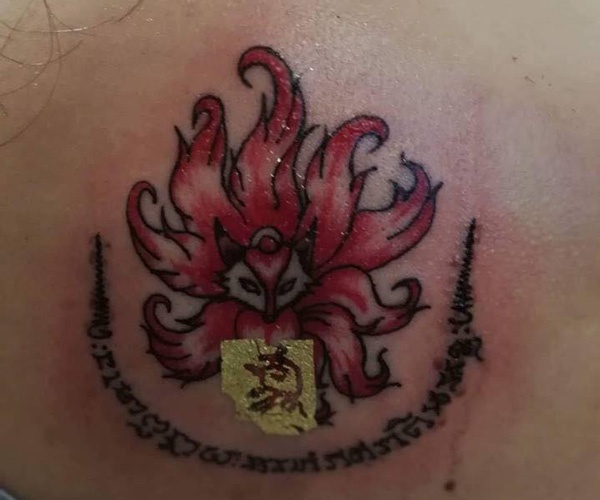 hồ ly thái lan tattoo