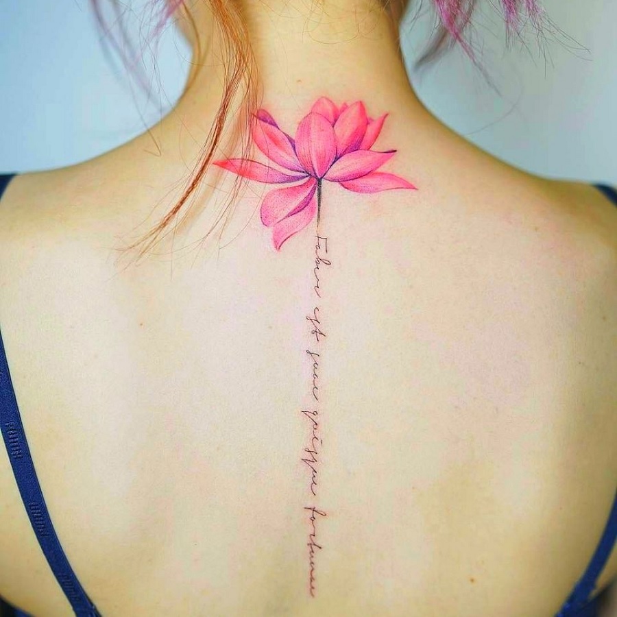 Mẫu tattoo hướng dương