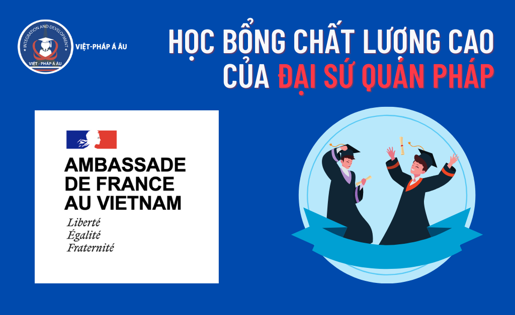 5 LOẠI HỌC BỔNG DU HỌC PHÁP DANH GIÁ NHẤT