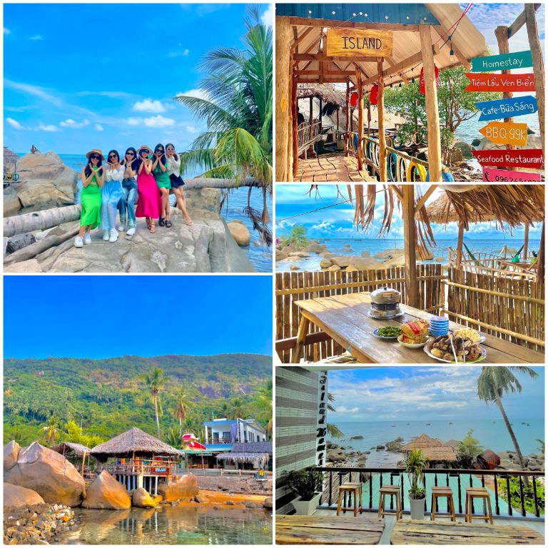 Island Homestay là một trong những địa điểm lưu trú Hòn Sơn đang được chào đón nhất hiện nay bởi thiết kế độc đáo