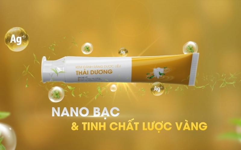 Thành phần kem đánh răng dược liệu Thái Dương