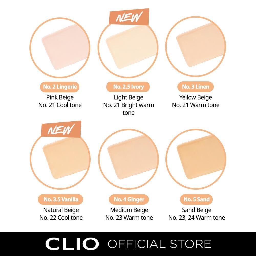 Kem nền Clio Kill Cover Stay Perfect Foundation Beauty Box