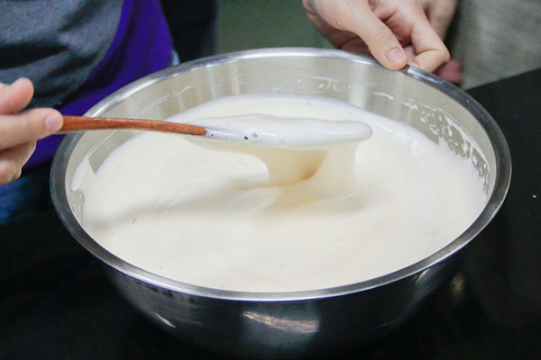 Sử dụng whipping cream