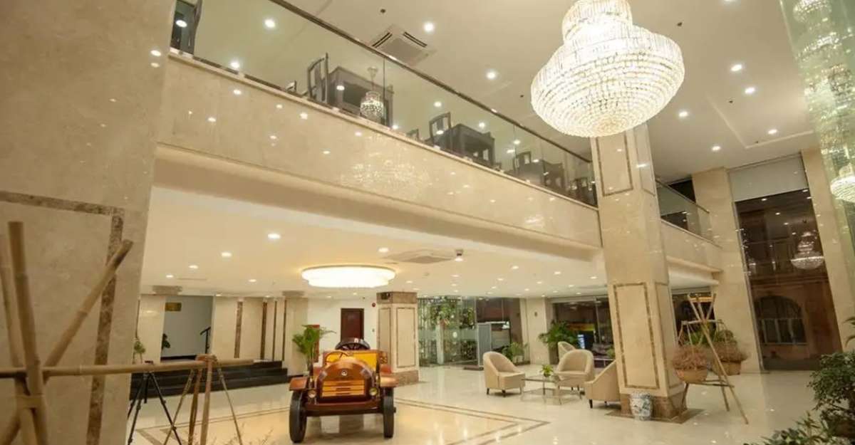 Sảnh đón khách tại Cuu Long Hotel