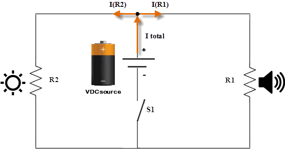 Ví dụ về mạch điện của đồ chơi