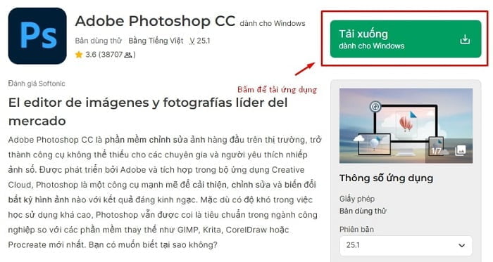 download phần mềm photoshop trên máy tính