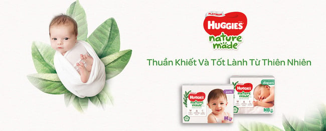 Tã dán Huggies Platinum Naturemade