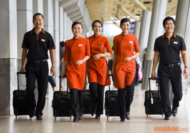 Mức lương của tiếp viên hàng không hãng bay Jetstar Pacific