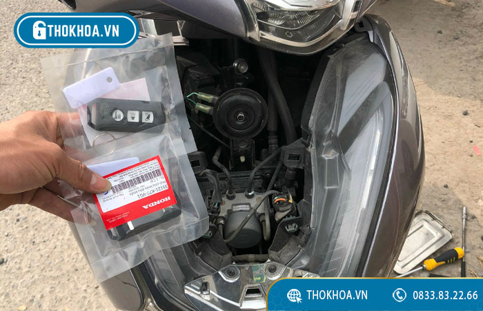 Làm lại chìa khóa thông minh - smartkey Honda SH mất ID