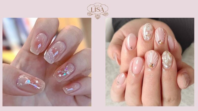 Mẫu nail cho móng tay ngắn thanh lịch