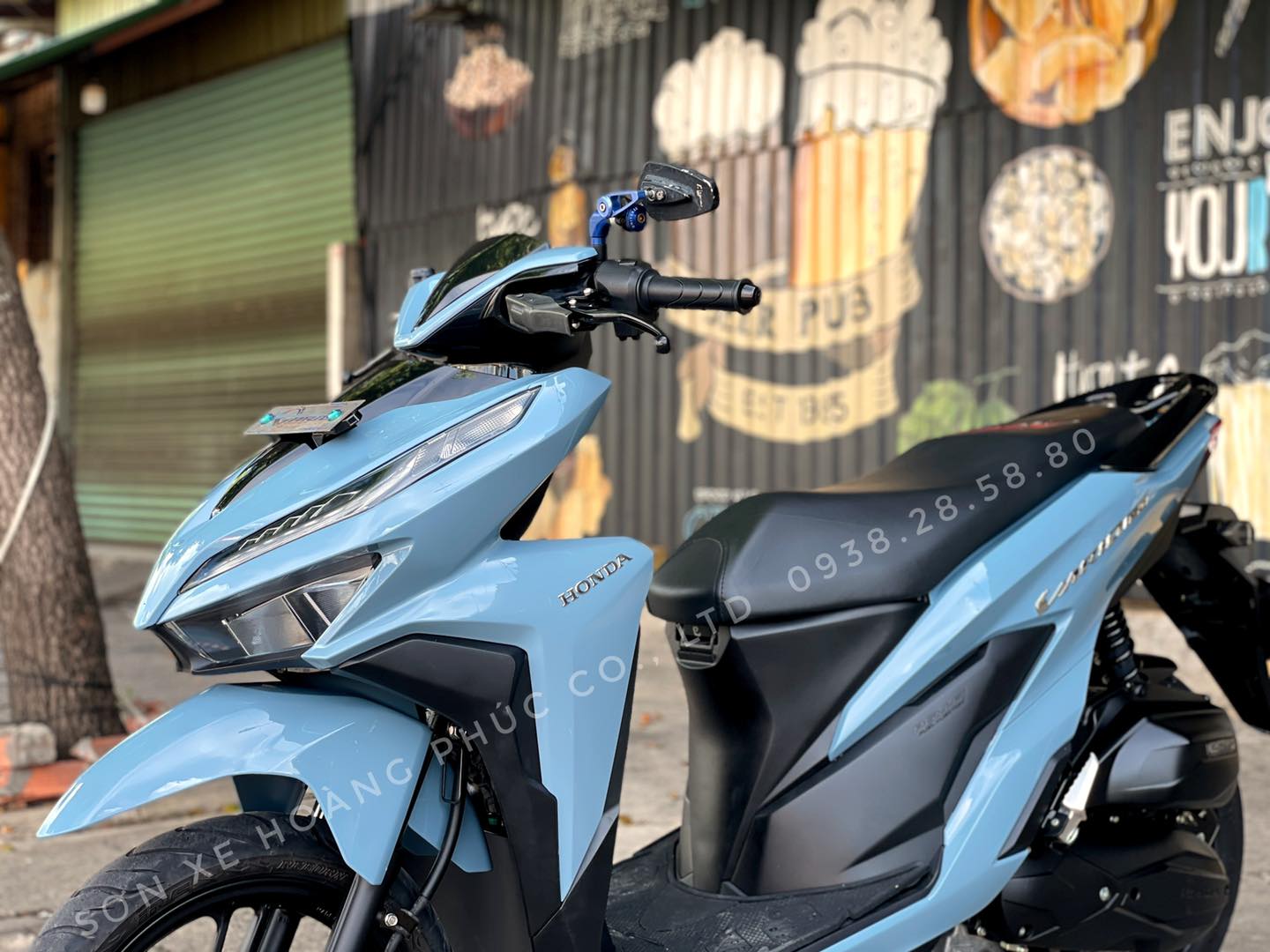 Vario xanh xi măng