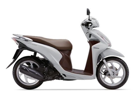 Mẫu Honda Vision màu đỏ đen