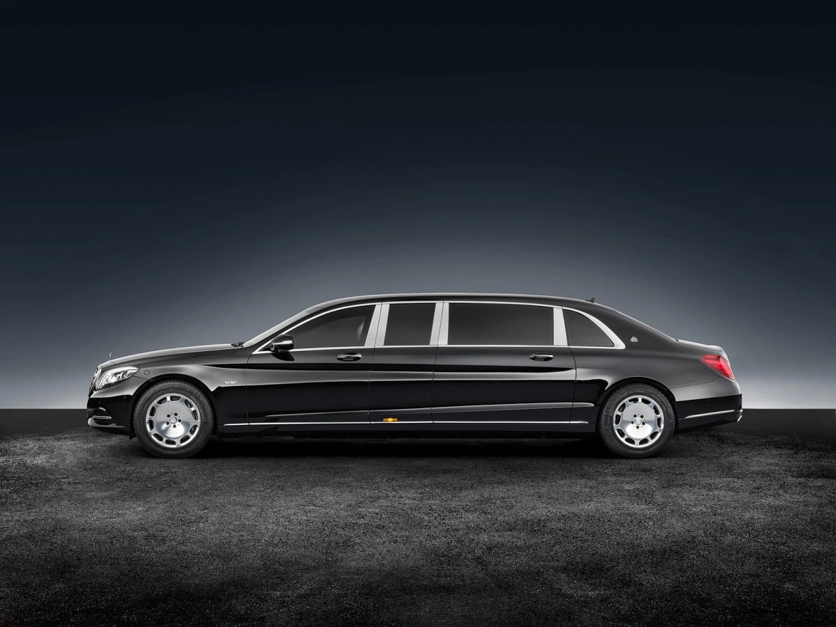 Thiết kế thân xe S600 Maybach hiện đại và cuốn hút