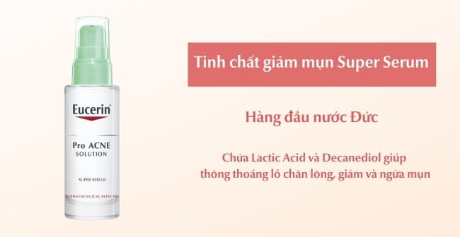 Tinh chất trị mụn bọc ở mũi Eucerin Super Serum