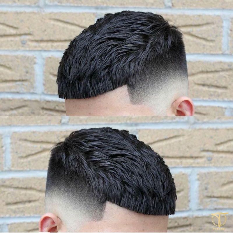 kiểu tóc Mohican ngắn