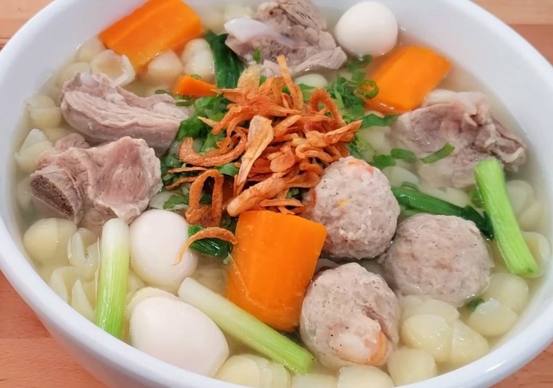 Phở bò viên