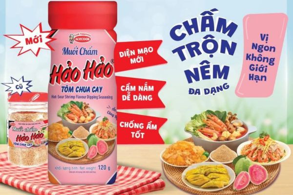 100g muối chấm hảo hảo bao nhiêu calo, ăn có béo không, 1 gói bột canh