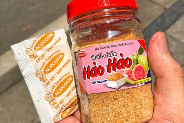 100g muối chấm hảo hảo bao nhiêu calo, ăn có béo không, 1 gói bột canh