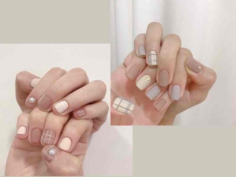 Mẫu nail đơn giản cho móng ngắn