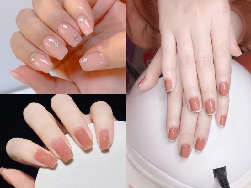 Mẫu nail đơn giản cho các nàng công sở