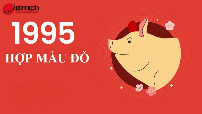 Hình 2: Màu đỏ là màu hợp nhất với người sinh năm 1995