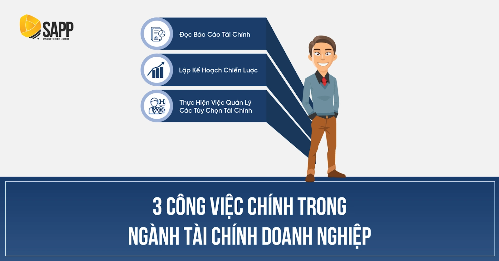 3 công việc chính trong ngành tài chính doanh nghiệp