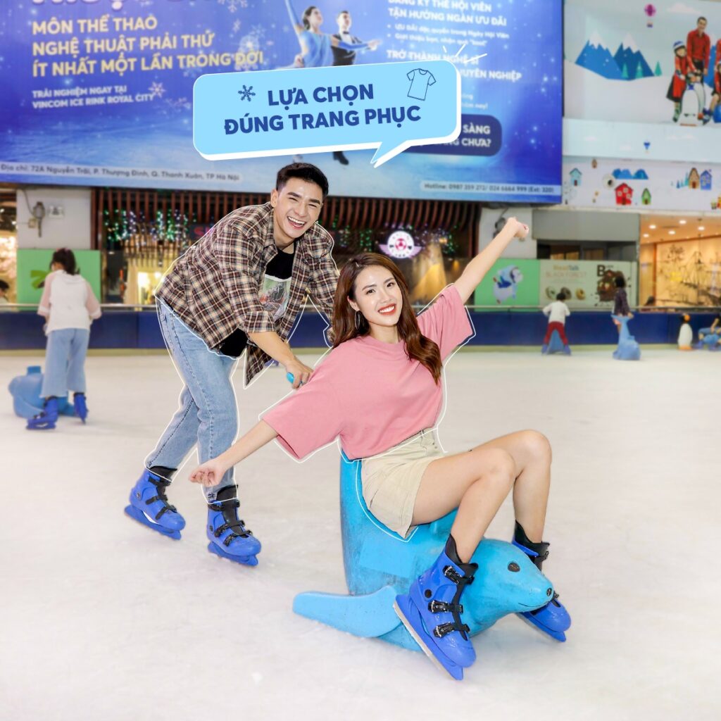 Hương đẫn trượt băng tại Vincom Ice Rink (2)