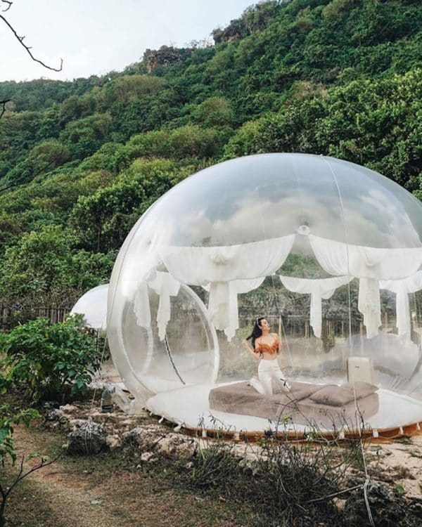 Ghé Bubble Hotel - Khách sạn bong bóng y hệt Bali