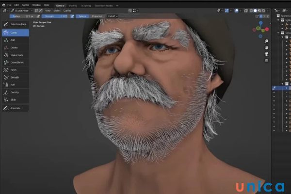 Blender là công cụ chuyên thiết kế hoạt hình 3D